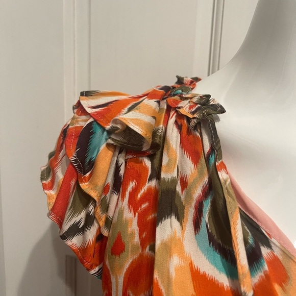 Willa Story Vibrant Multicolor Women's Top Size XS NWT - Picture 2 of 5